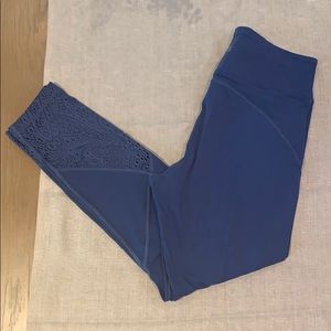 PINK light blue cutout yoga pants
